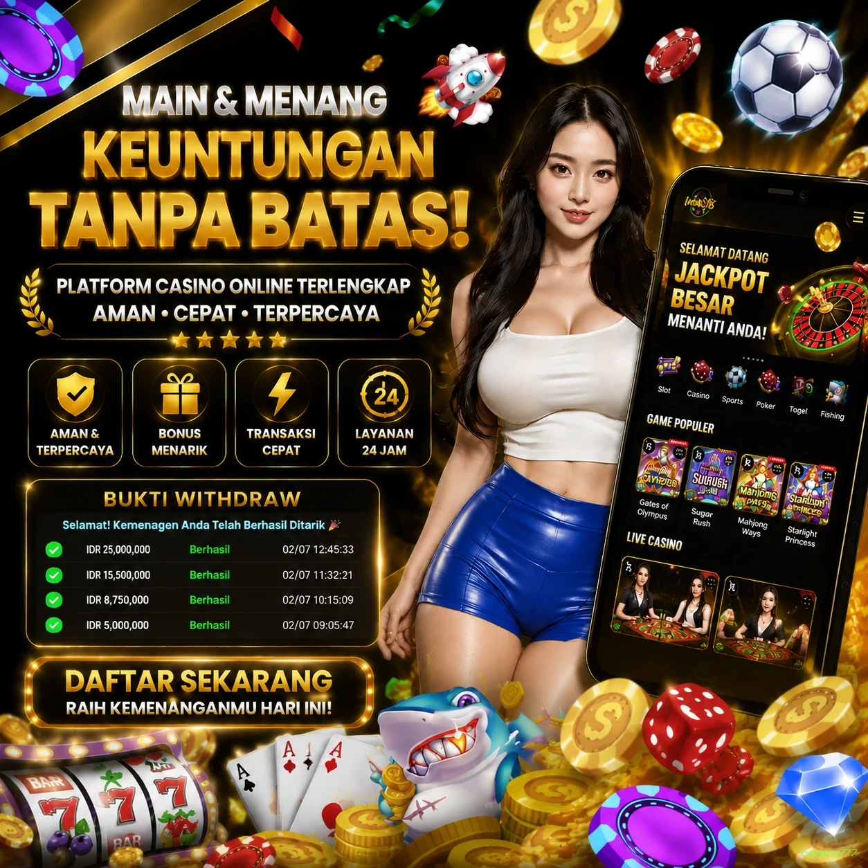 Mengungkap Ragam Permainan di cemara777