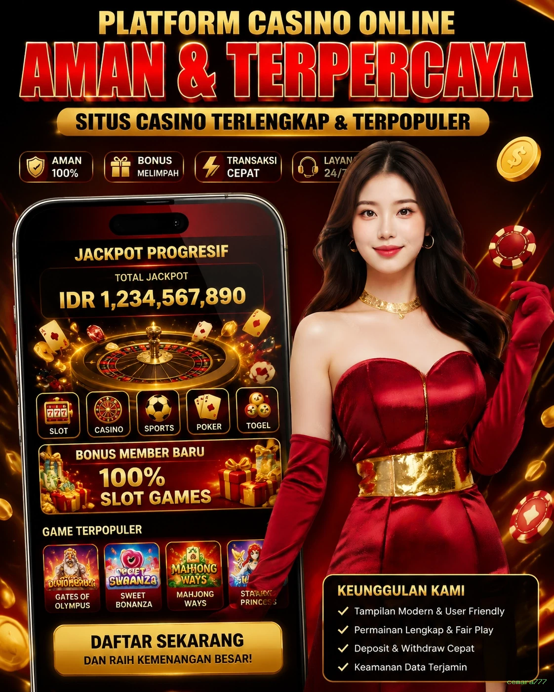 Keamanan Transaksi di cemara777 yang Perlu Diketahui